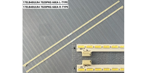 VESTEL 48UA9300 Led bar, 17ELB48ULR4, VES480QNES-3D-U02